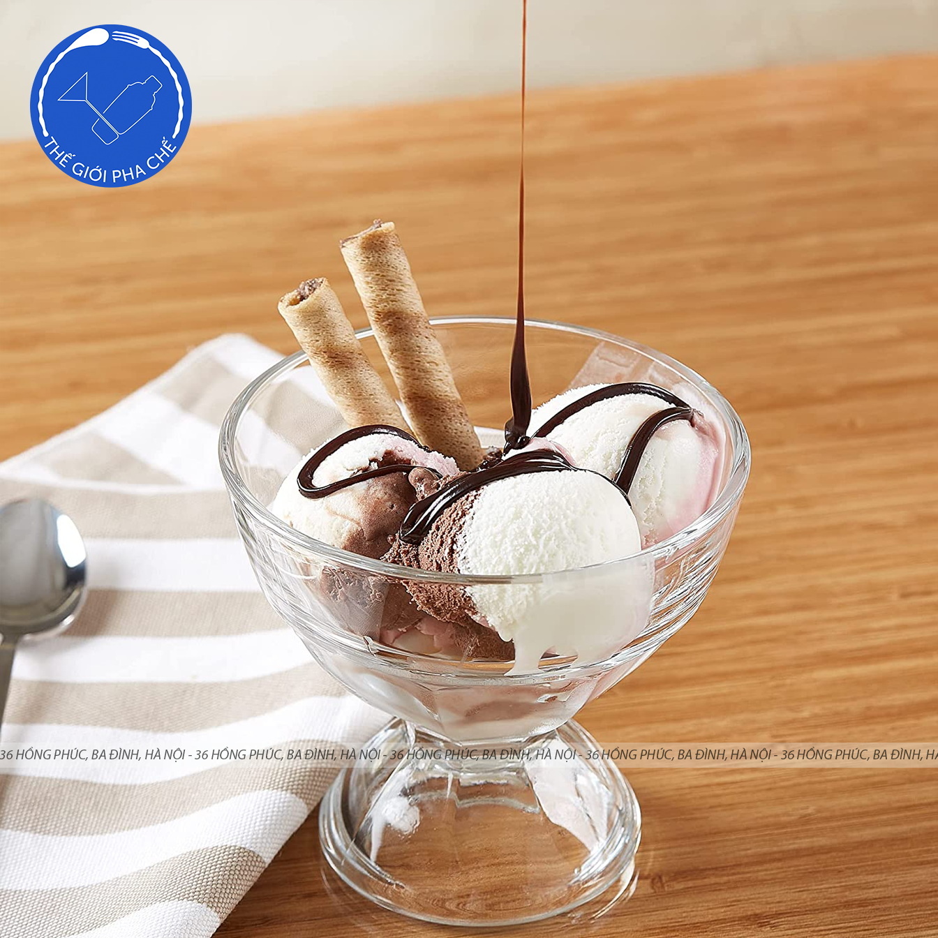 Ly thủy tinh Pasabahce Artic Ice Cream Cup (Bộ 6c) 315ml - 51108 - TH Thổ Nhĩ Kỳ - 4
