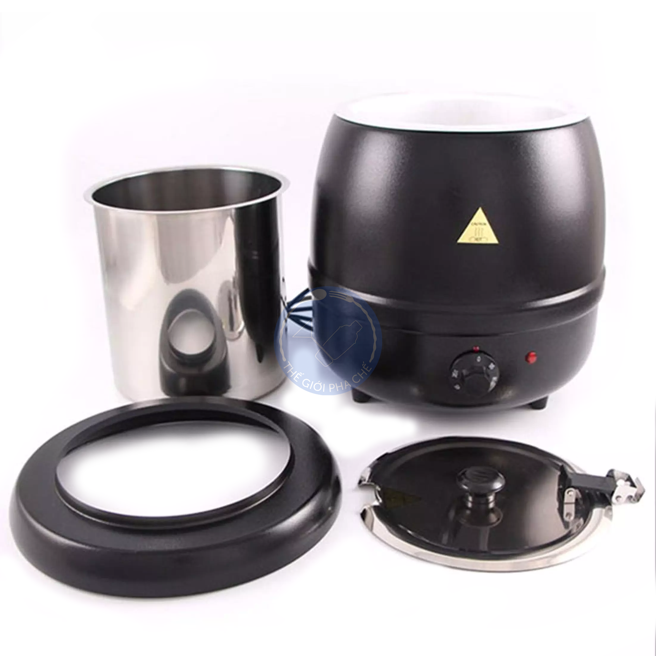 Nồi ủ trân châu vỏ gang 10L - 6