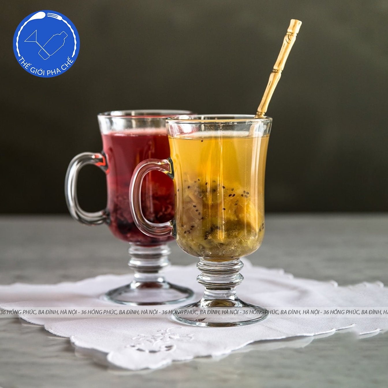 Ly thuỷ tinh (Bộ 6c) 225ml - KTZB22 - SX Trung Quốc - 4