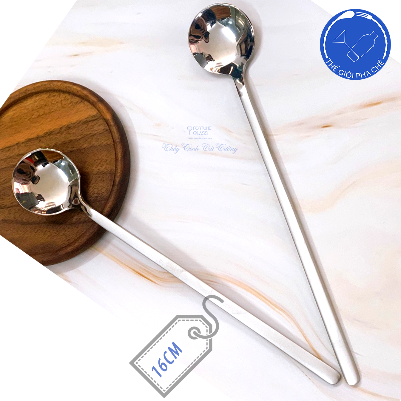 Thìa inox tròn dài (10c) - 2