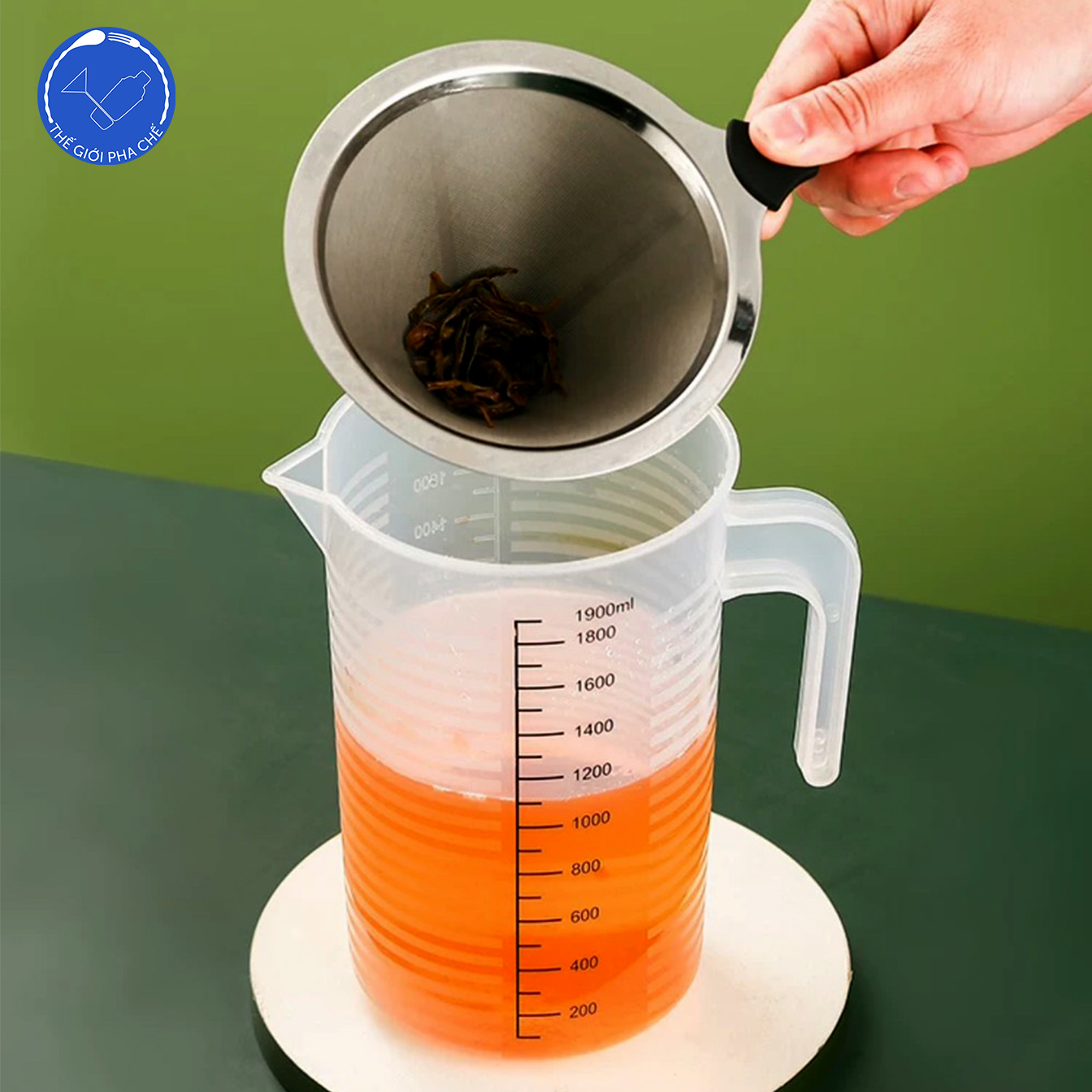 Phếu lọc trà inox  - 7