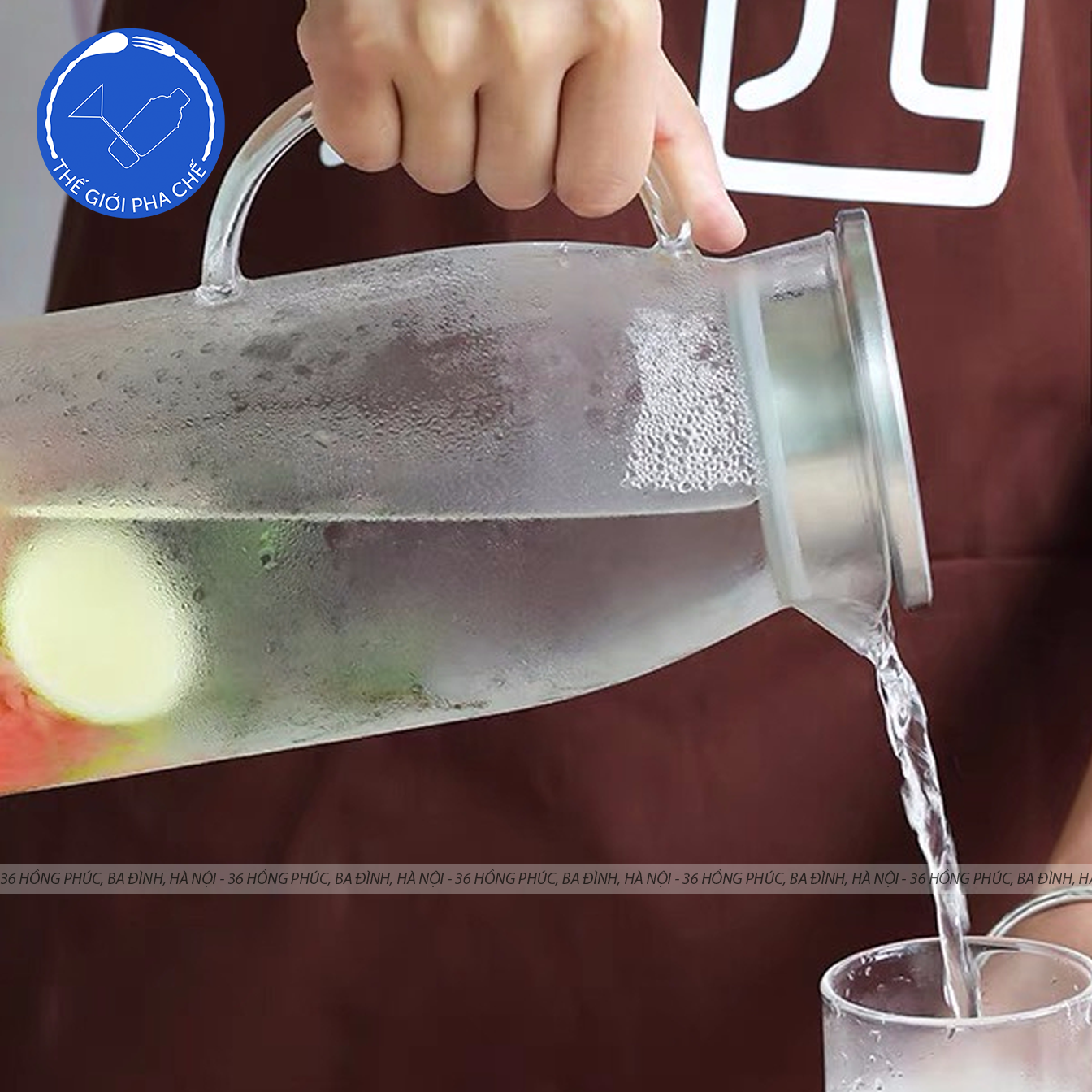 Bình thủy tinh thân cao có vạch đong (Cái) 1200ml - TR0062 - SX Trung Quốc - 2