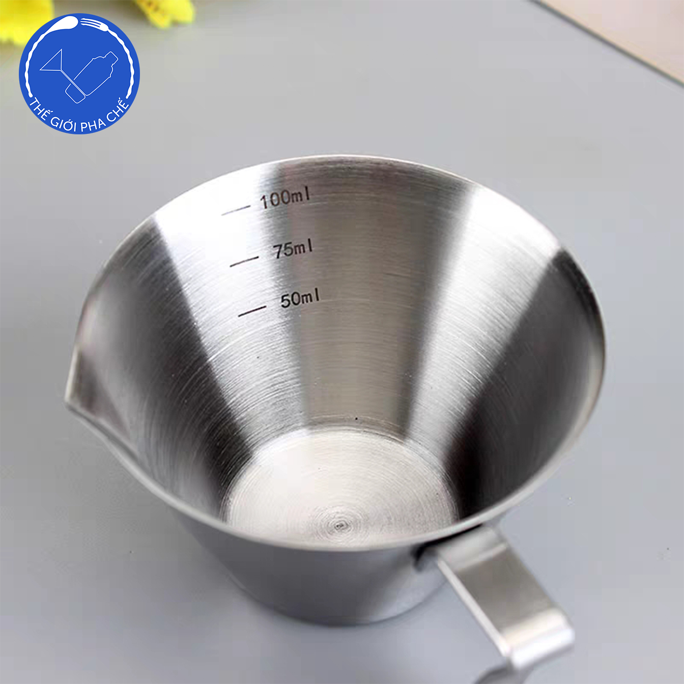 Ca đong cafe inox 100ml - 3