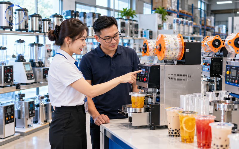 Địa chỉ bán máy dập cốc Hà Nội