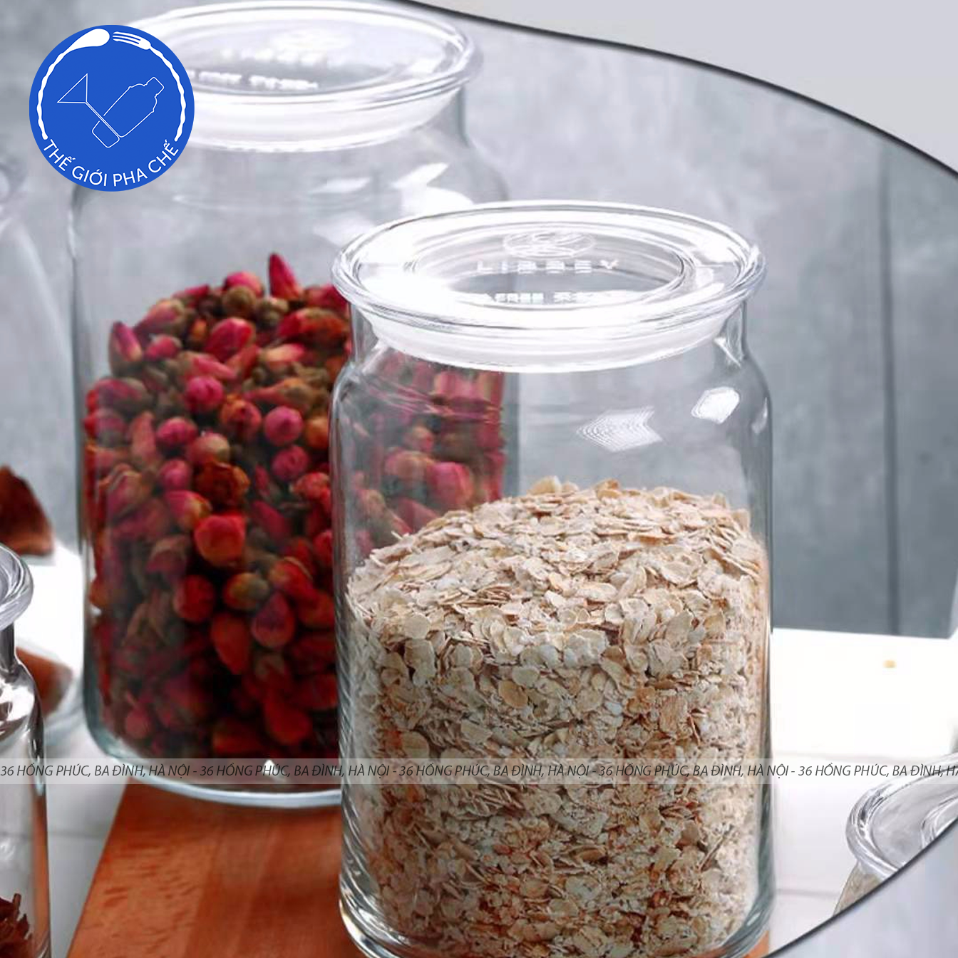 Lọ thủy tinh (Classic Storage Jar) (Cái) 750ml, 1000ml  - TH Mỹ - 3