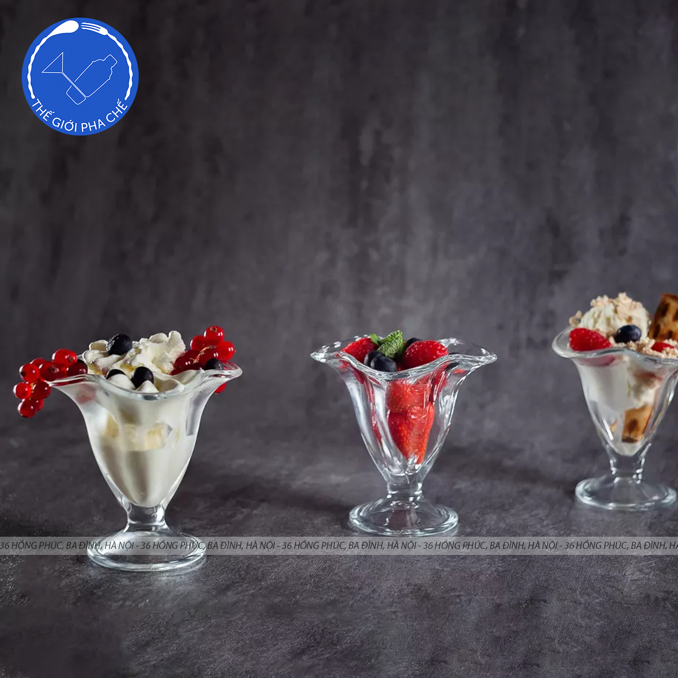 Ly thủy tinh Pasabahce Canada Sundae Glasses (Bộ 6c) 180ml - 51068 - SX Thổ Nhĩ Kỳ - 4