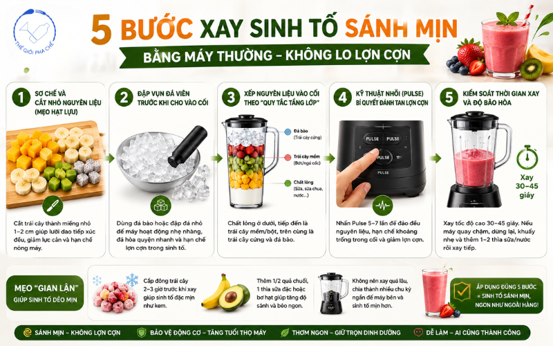 Quy trình so sánh sinh học thông thường bằng máy tính