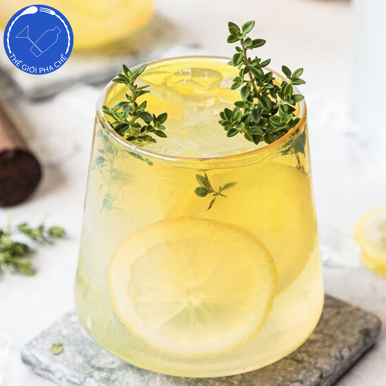 Cốc thủy tinh bầu lùn (450ml) - TQ - 2
