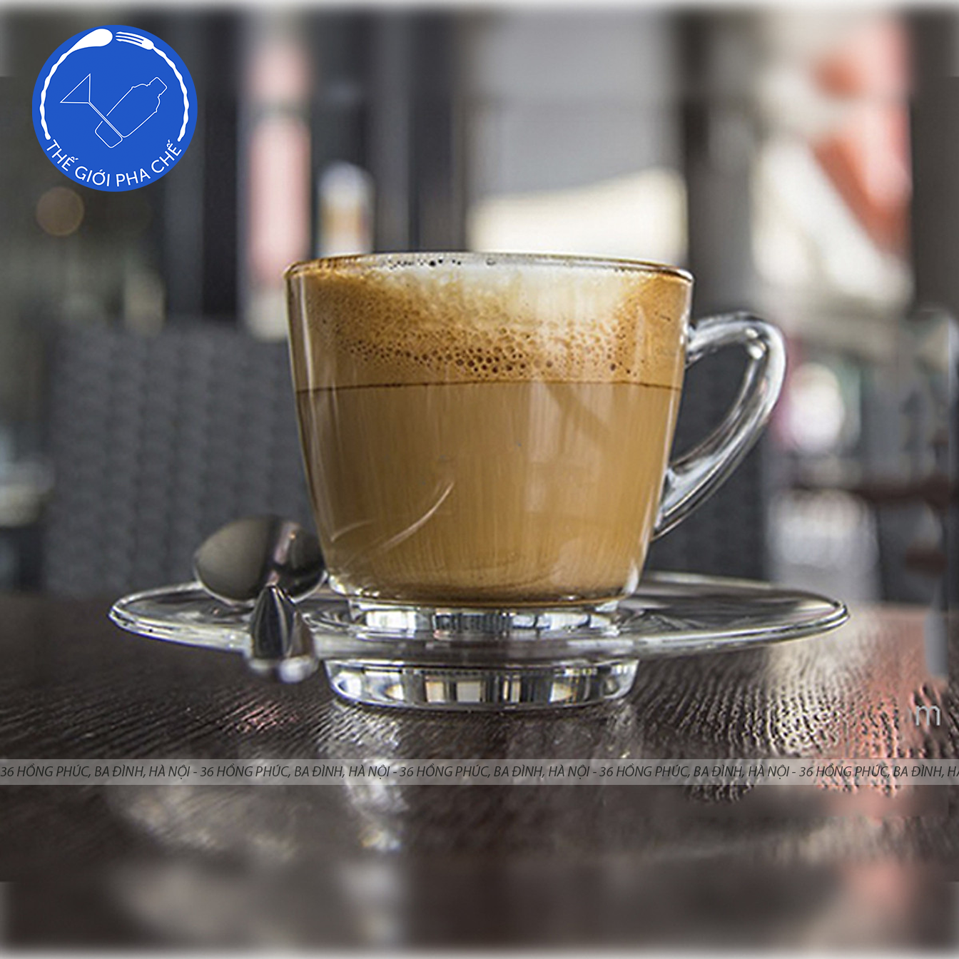 Ly thuỷ tinh Ocean Kenya Cappuccino Cup (Bộ 6c) 245ml - P01641 - P01671 - TH Thái Lan - 7
