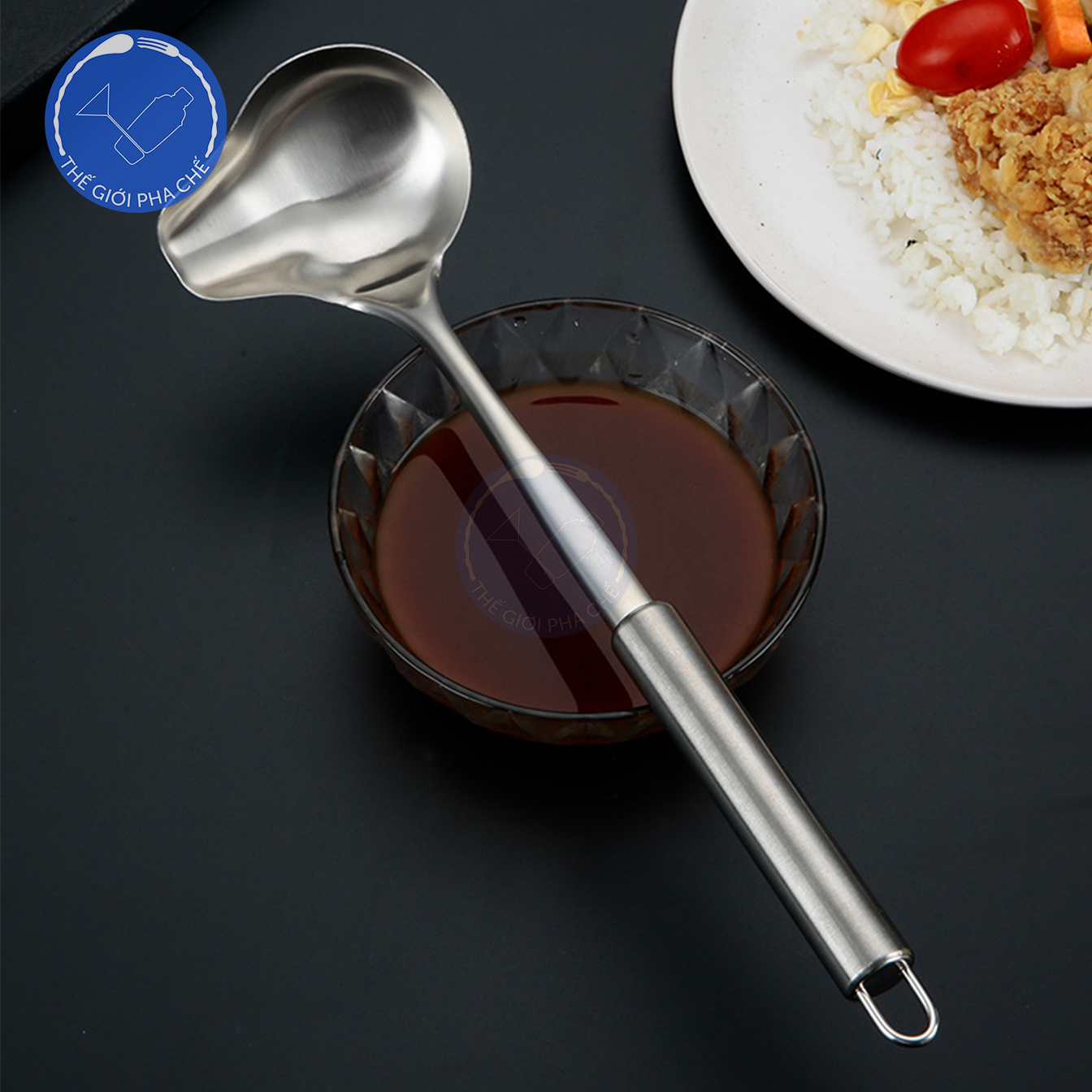 Muôi múc inox mỏ vịt - 6