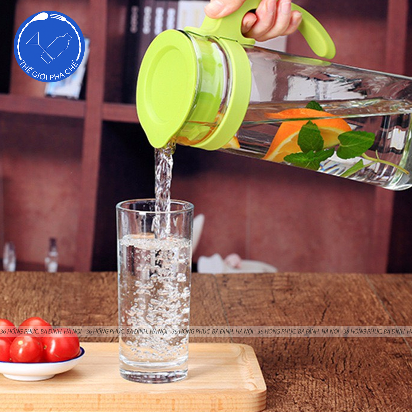Bình thủy tinh Ocean Patio Pitcher Trơn  (Cái) 1265ml 5V1834401G0101 - TH Thái Lan - 4