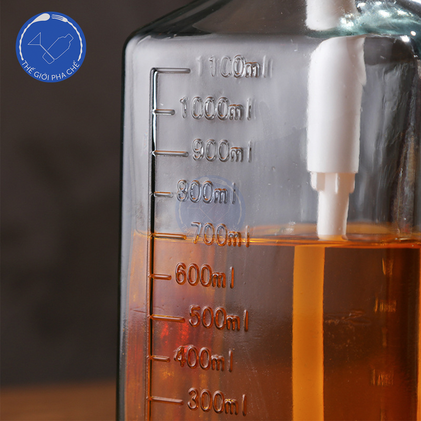 Bình pumb thủy tinh 1.1L - 7
