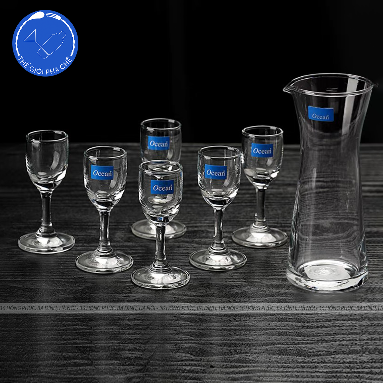 Ly thủy tinh Ocean Classic Liqueur (Bộ 6c) 30ml - 1501L01 - SX Thái Lan - 6