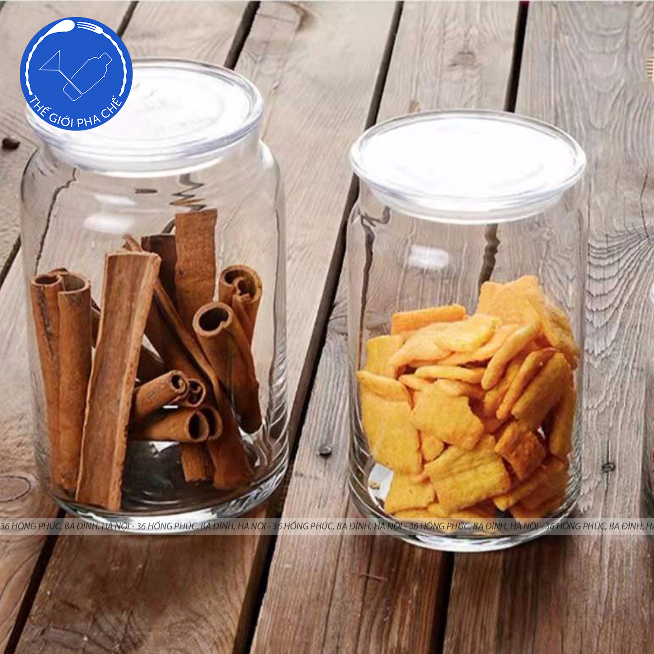Lọ thủy tinh (Classic Storage Jar) (Cái) 750ml, 1000ml  - TH Mỹ - 2