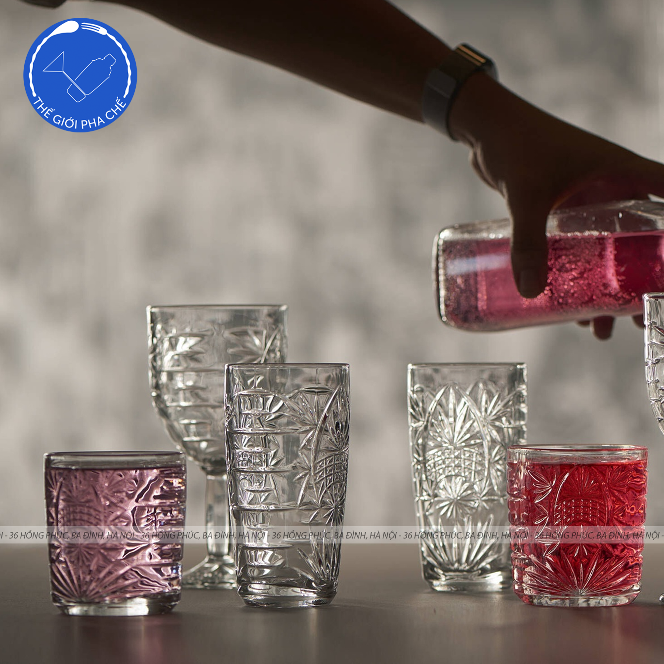 Ly thủy tinh Libbey Starla HB (Bộ 6c) 270ml - 824407 - TH Mỹ - 3