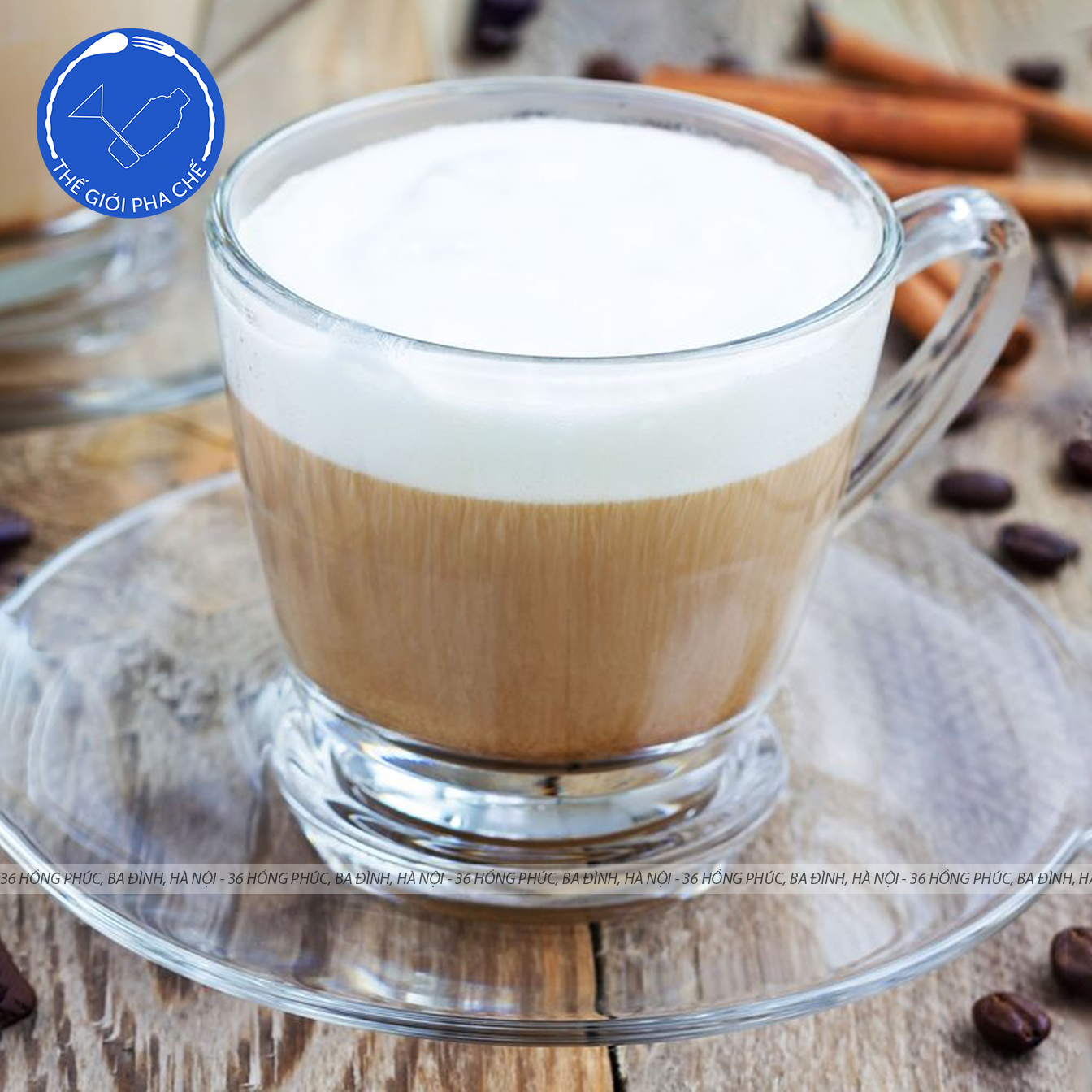 Ly thuỷ tinh Ocean Kenya Cappuccino Cup (Bộ 6c) 245ml - P01641 - P01671 - TH Thái Lan - 3
