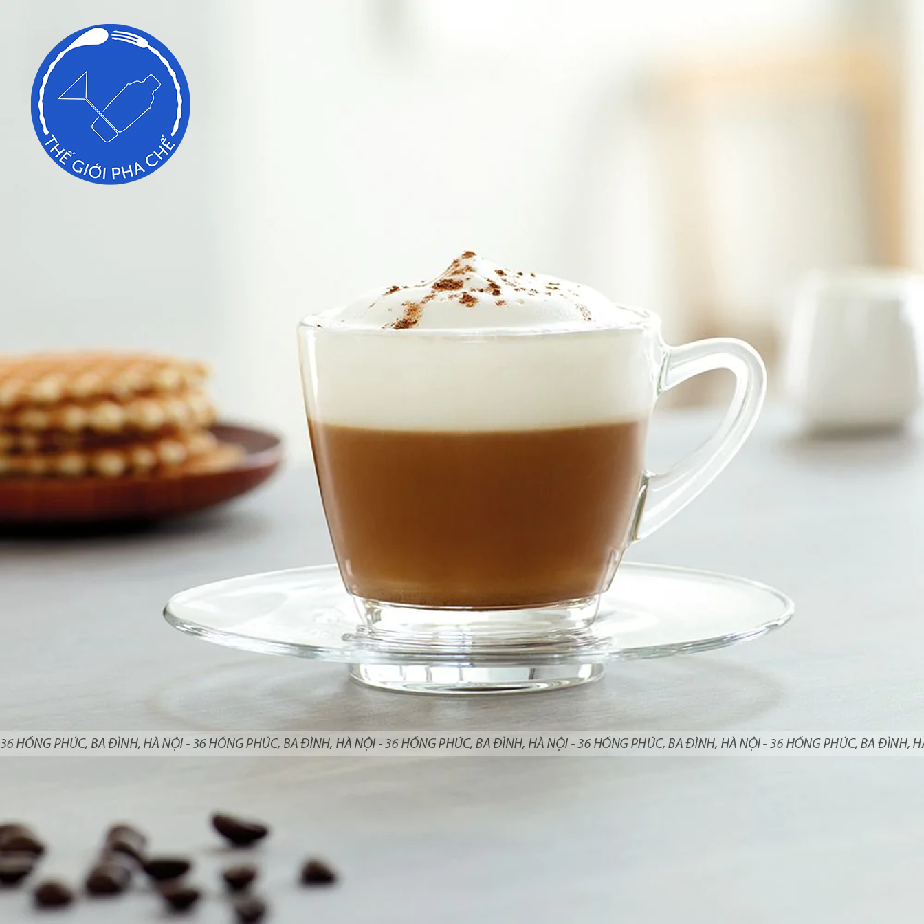 Ly thuỷ tinh Ocean Kenya Cappuccino Cup (Bộ 6c) 245ml - P01641 - P01671 - TH Thái Lan - 4