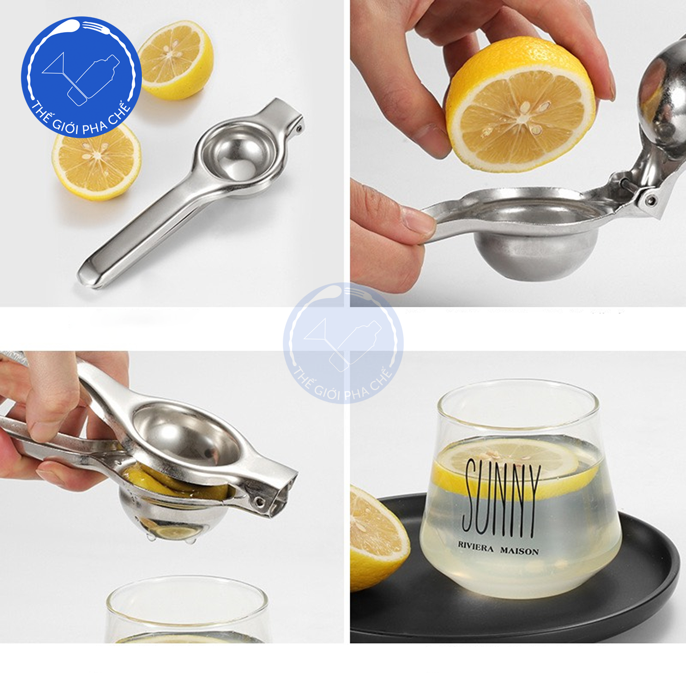 Kẹp chanh inox 21 cm - 2