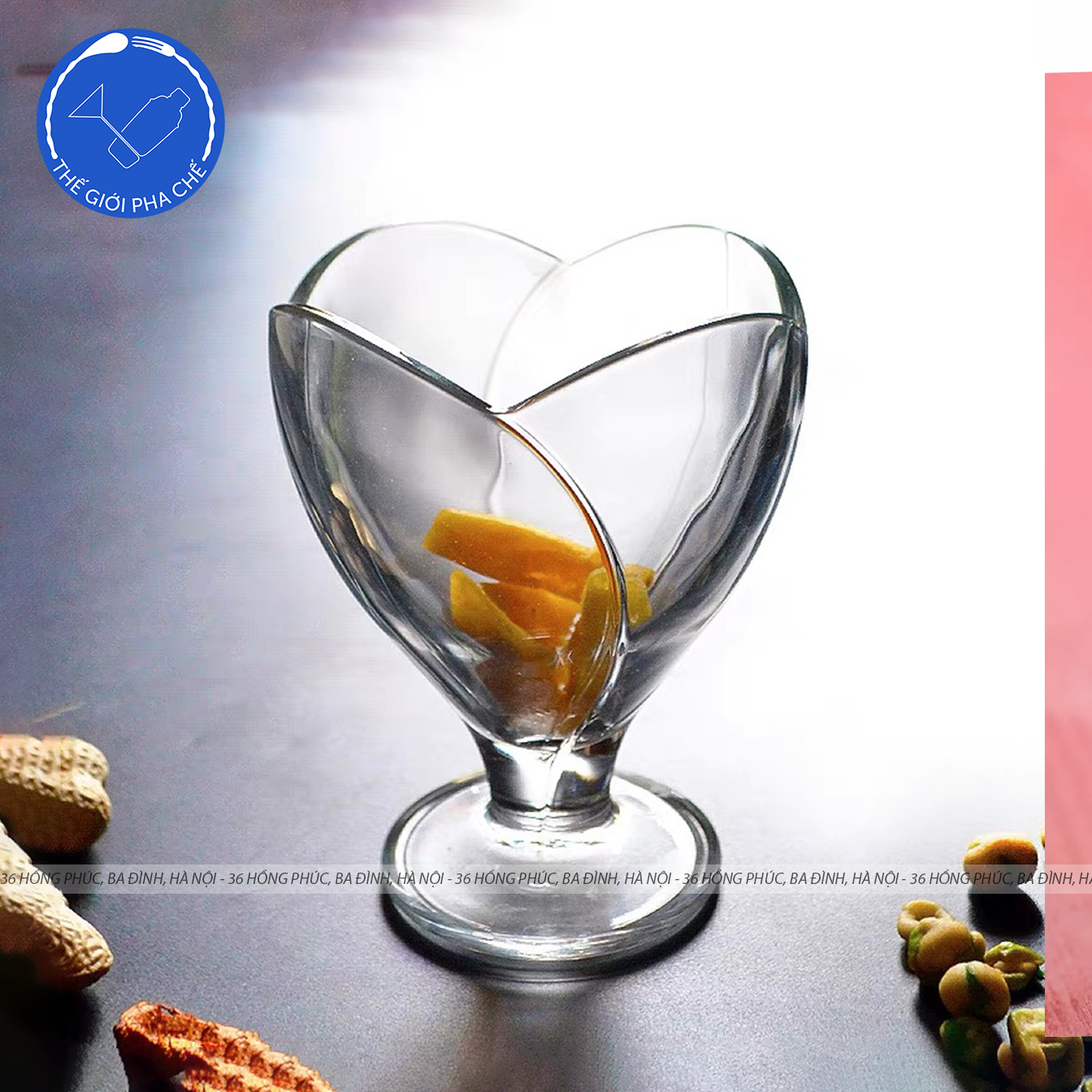 Ly thủy tinh Pasabahce Ice Ville Ice Cream Cup (Bộ 6c) 240ml - 51638 - TH Thổ Nhĩ Kỳ - 6