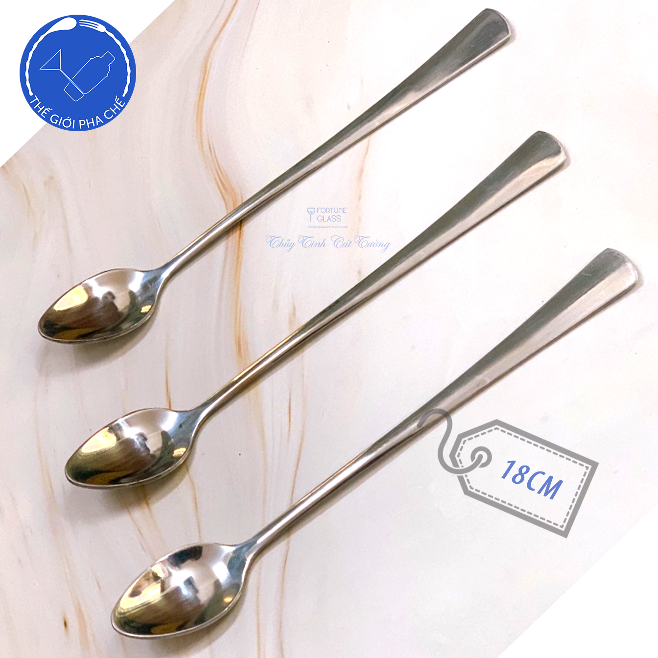 Thìa chanh nhót 18cm (bộ 10 chiếc)