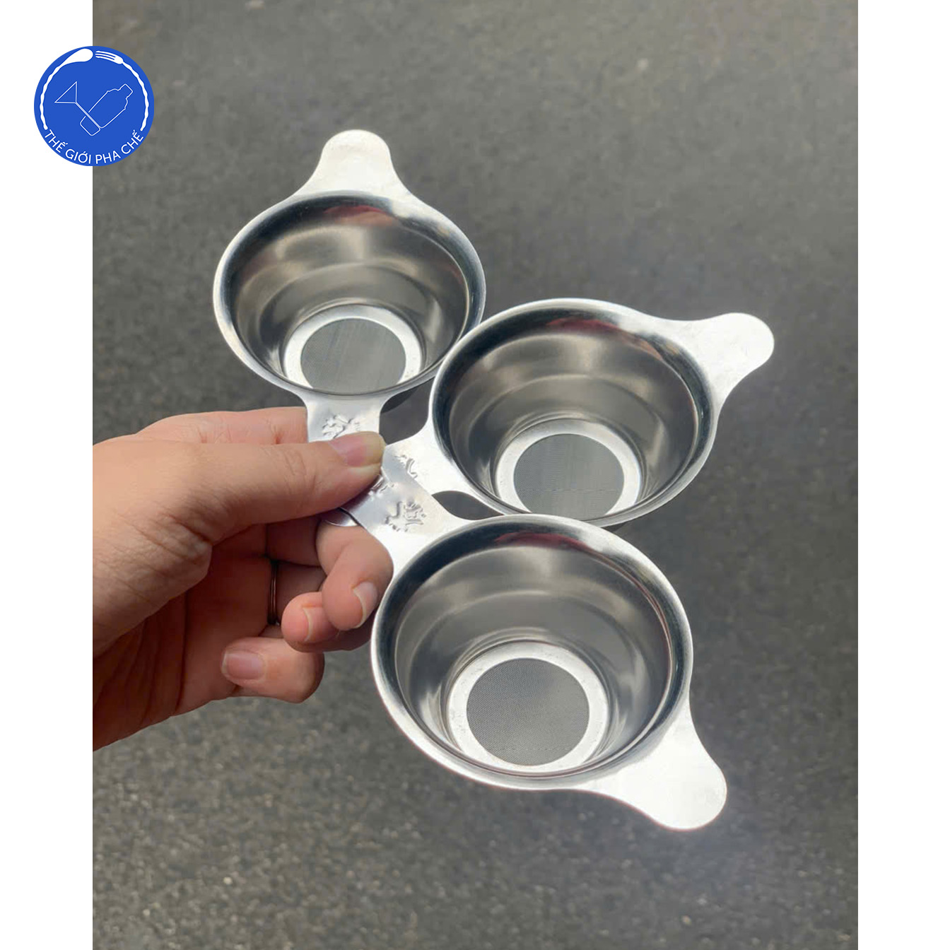 Chặn bã trà inox - 3