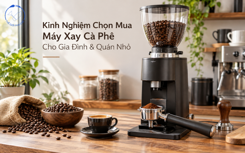 Kinh nghiệm chọn mua máy xay cà phê
