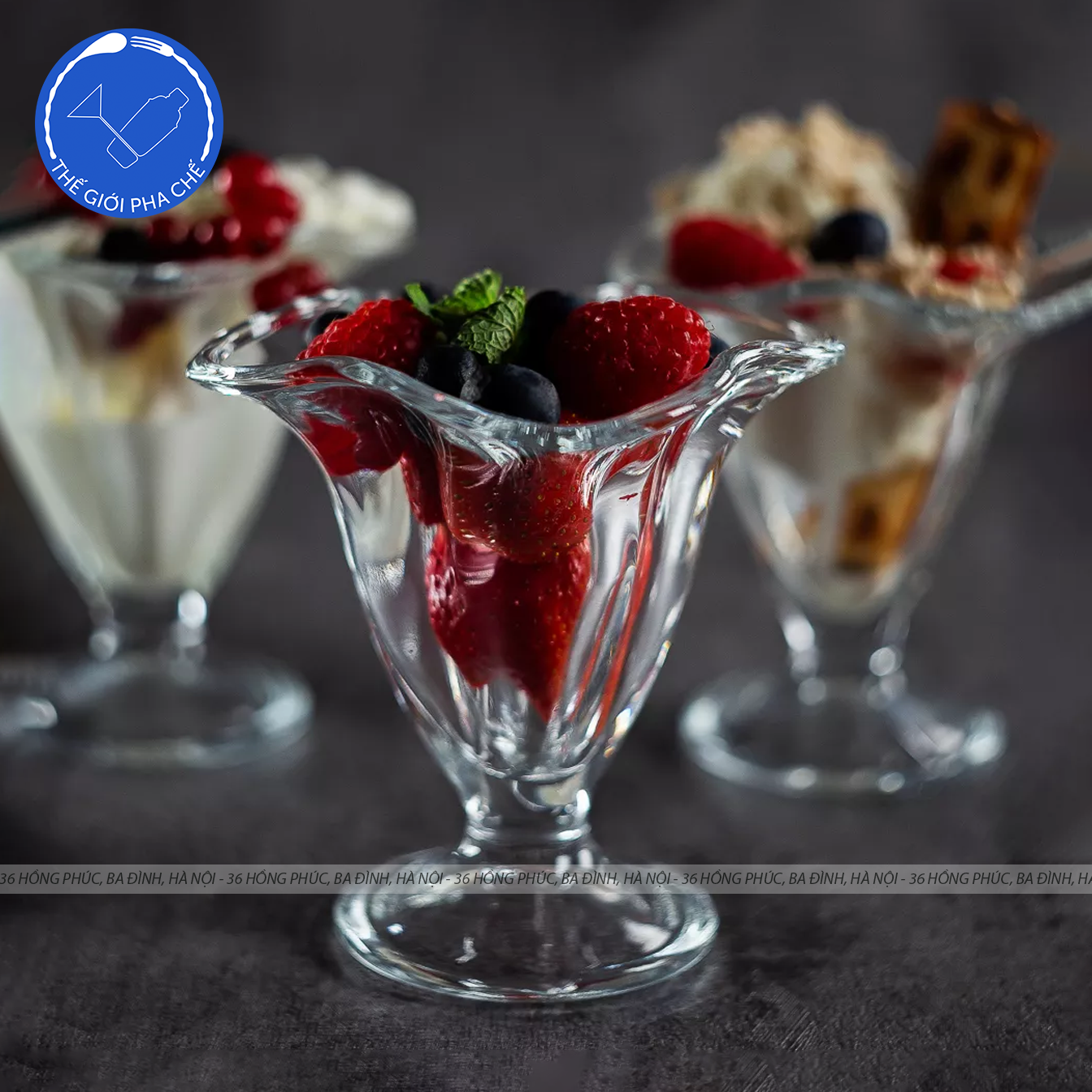Ly thủy tinh Pasabahce Canada Sundae Glasses (Bộ 6c) 180ml - 51068 - SX Thổ Nhĩ Kỳ - 5