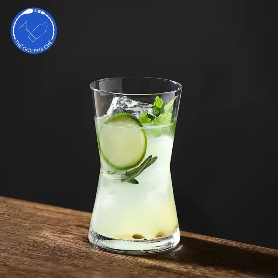 Cốc thủy tinh thắt eo LP07 Bộ 6 cái 350ml - 4