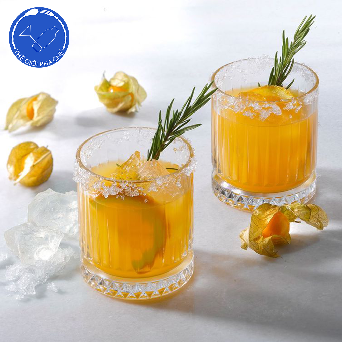 Cốc thủy tinh sọc đáy kim cương (bộ 6c) 355ml - 2