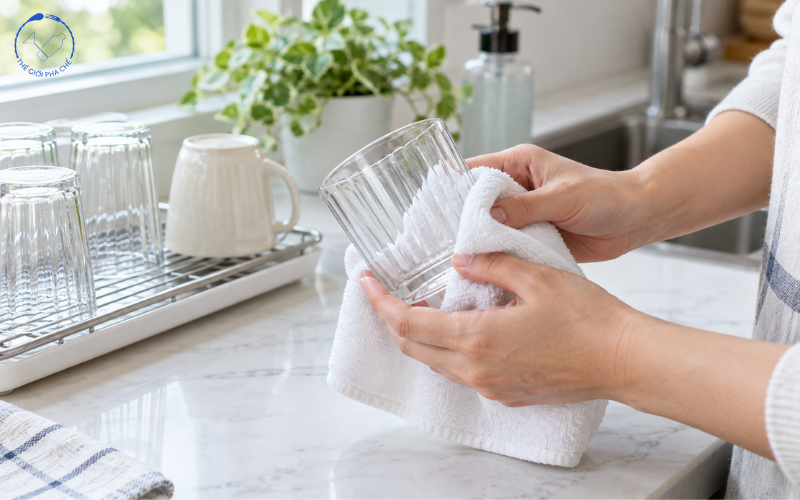 Mẹo vệ sinh bộ ly cốc