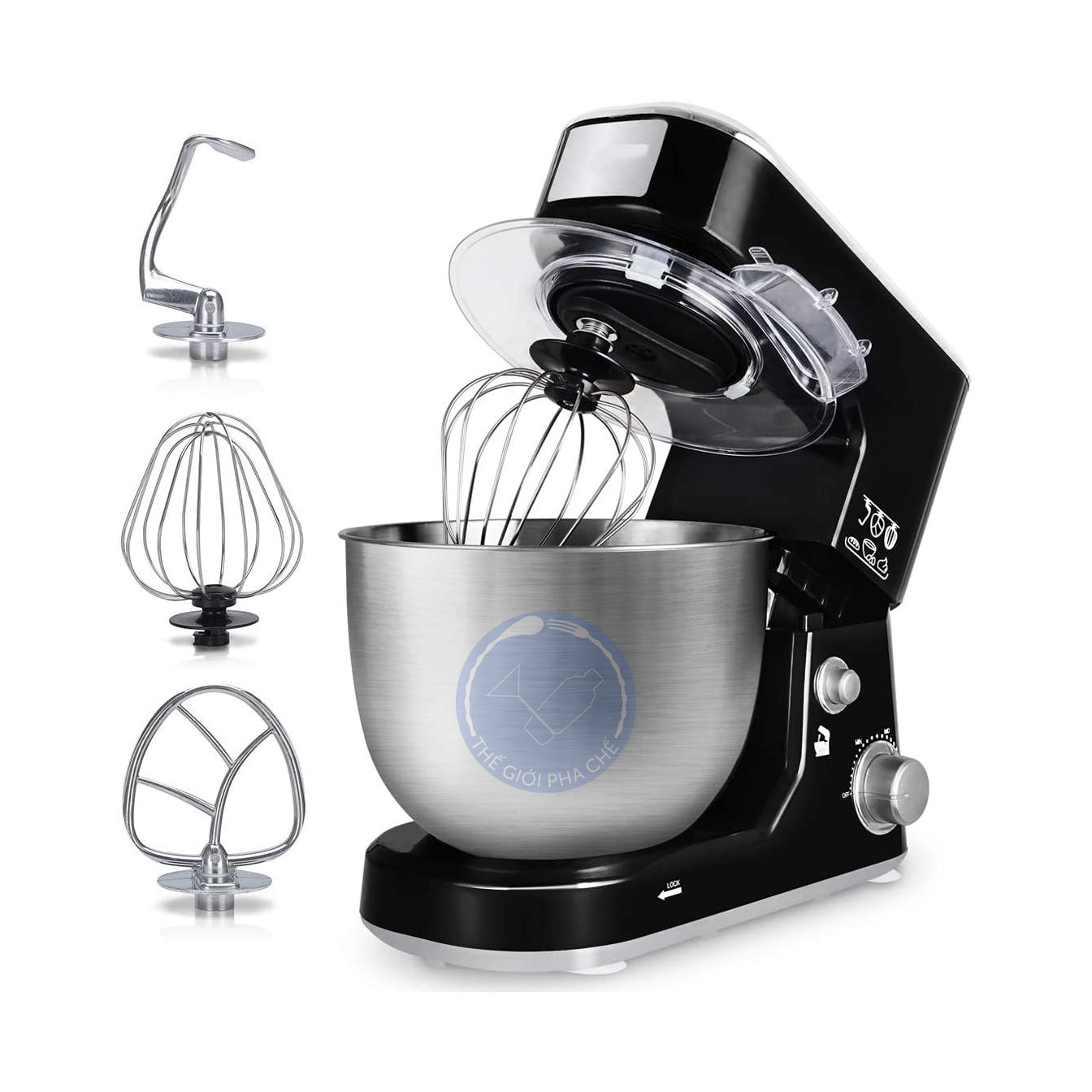 Máy đánh trứng Stelang  5L SC-236 1000W - 3