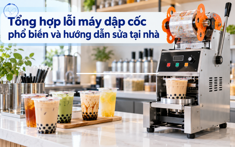 Lỗi thường gặp của máy dập cốc