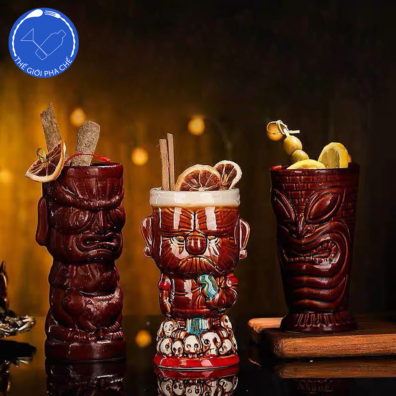 Ly Tiki Mug Cảnh sát Maoli - 3