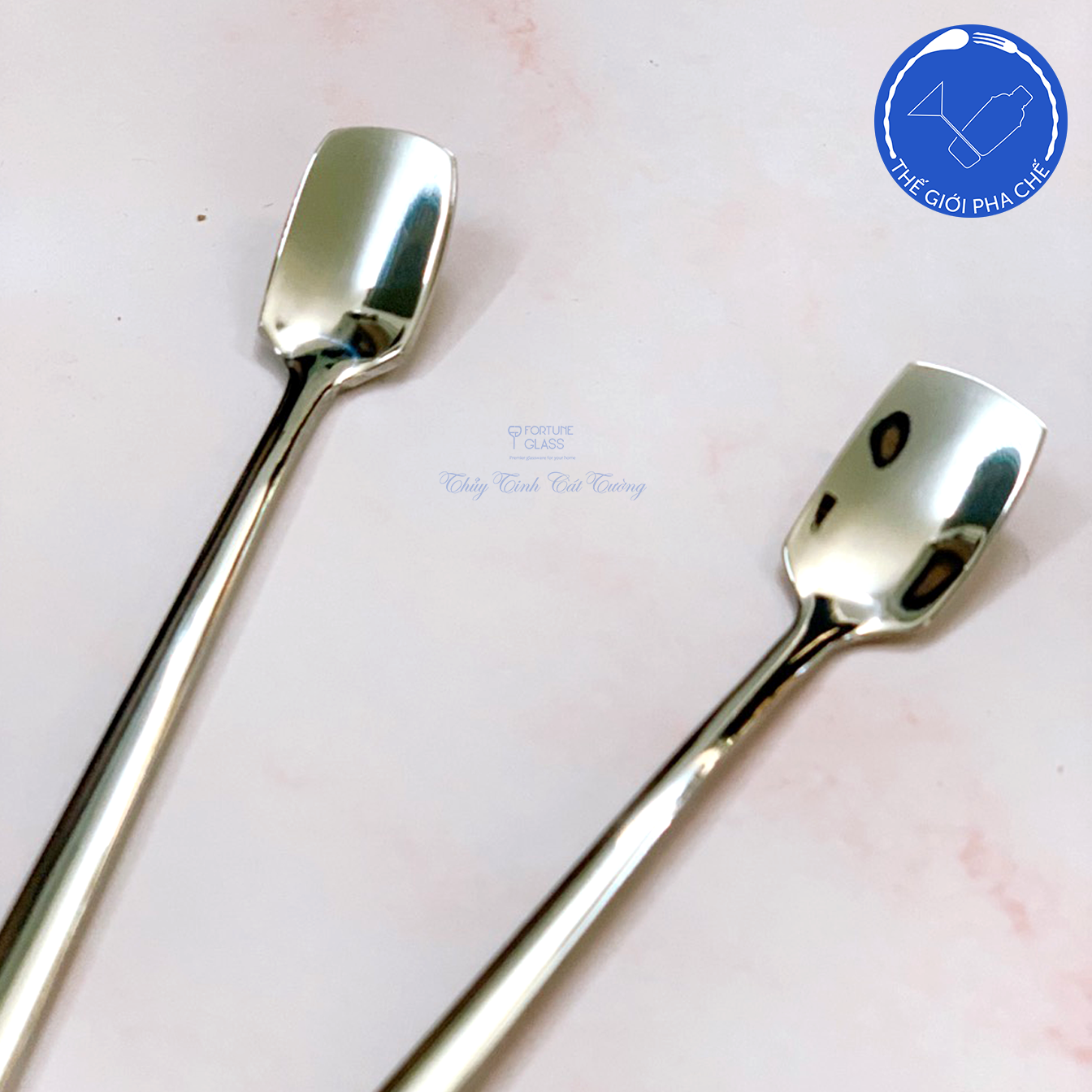 Thìa inox đầu vuông (10c) - 5