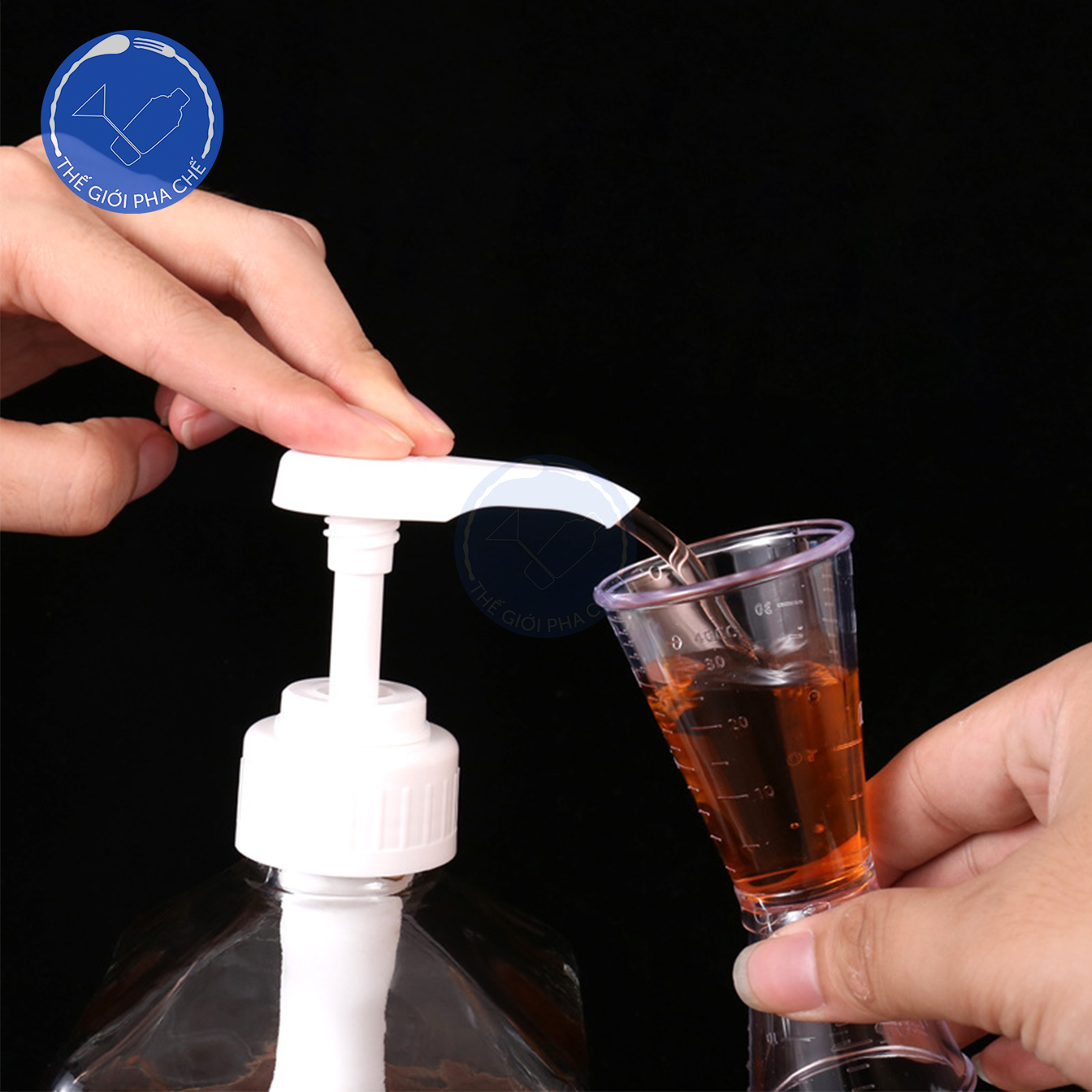 Bình pumb thủy tinh 1.1L - 3