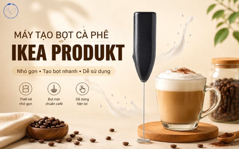 Máy tạo bọt cà phê IKEA PRODUKT