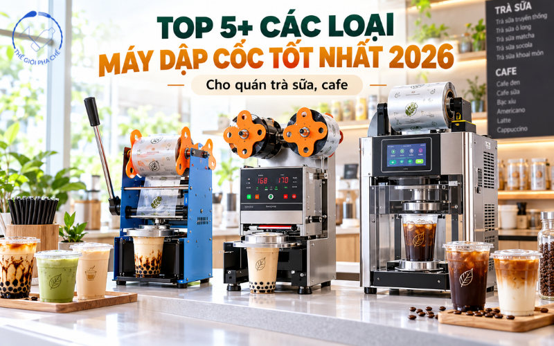 Các loại máy dập cốc