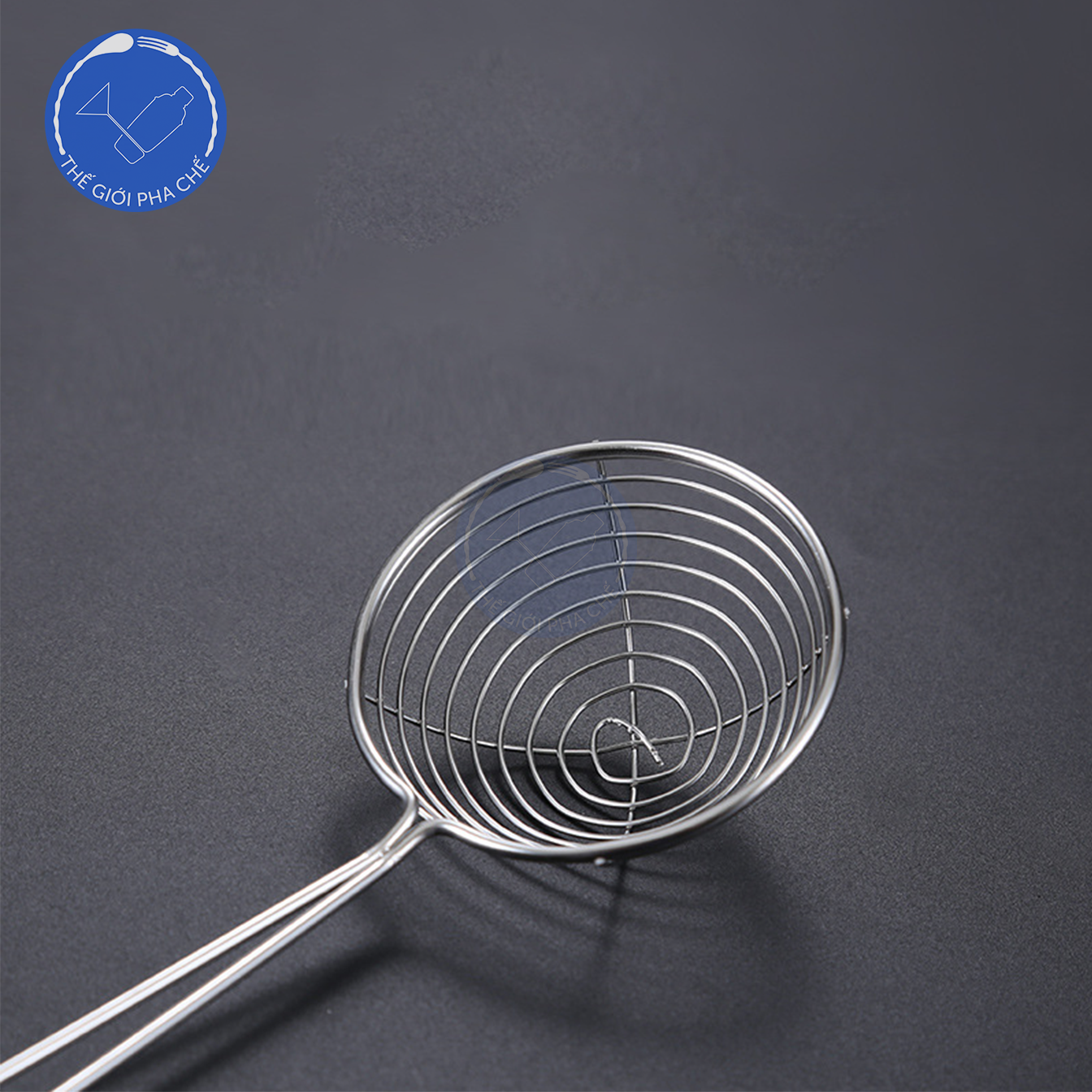 Vợt múc trân châu cán đỏ - 4