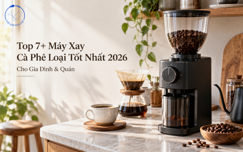 [Tổng hợp] 7 Máy xay cà phê loại tốt nhất hiện nay