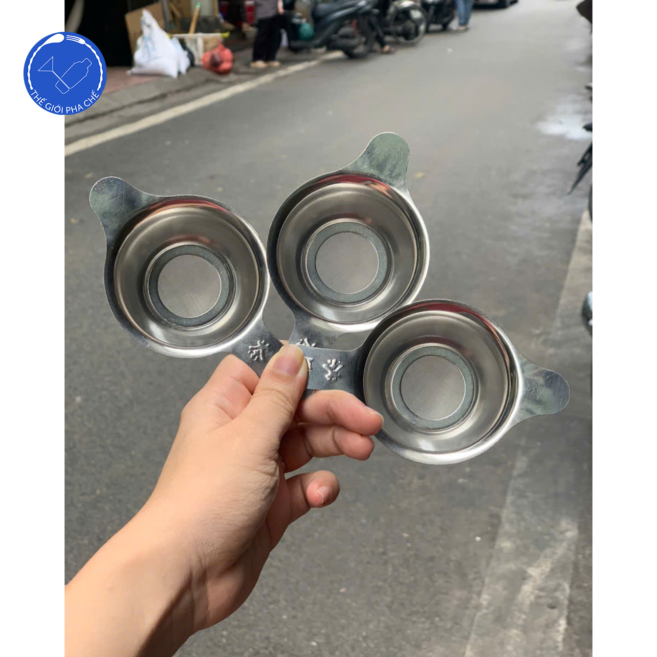 Chặn bã trà inox - 4