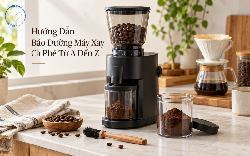 Cách bảo dưỡng máy xay cà phê chi tiết từ A đến Z