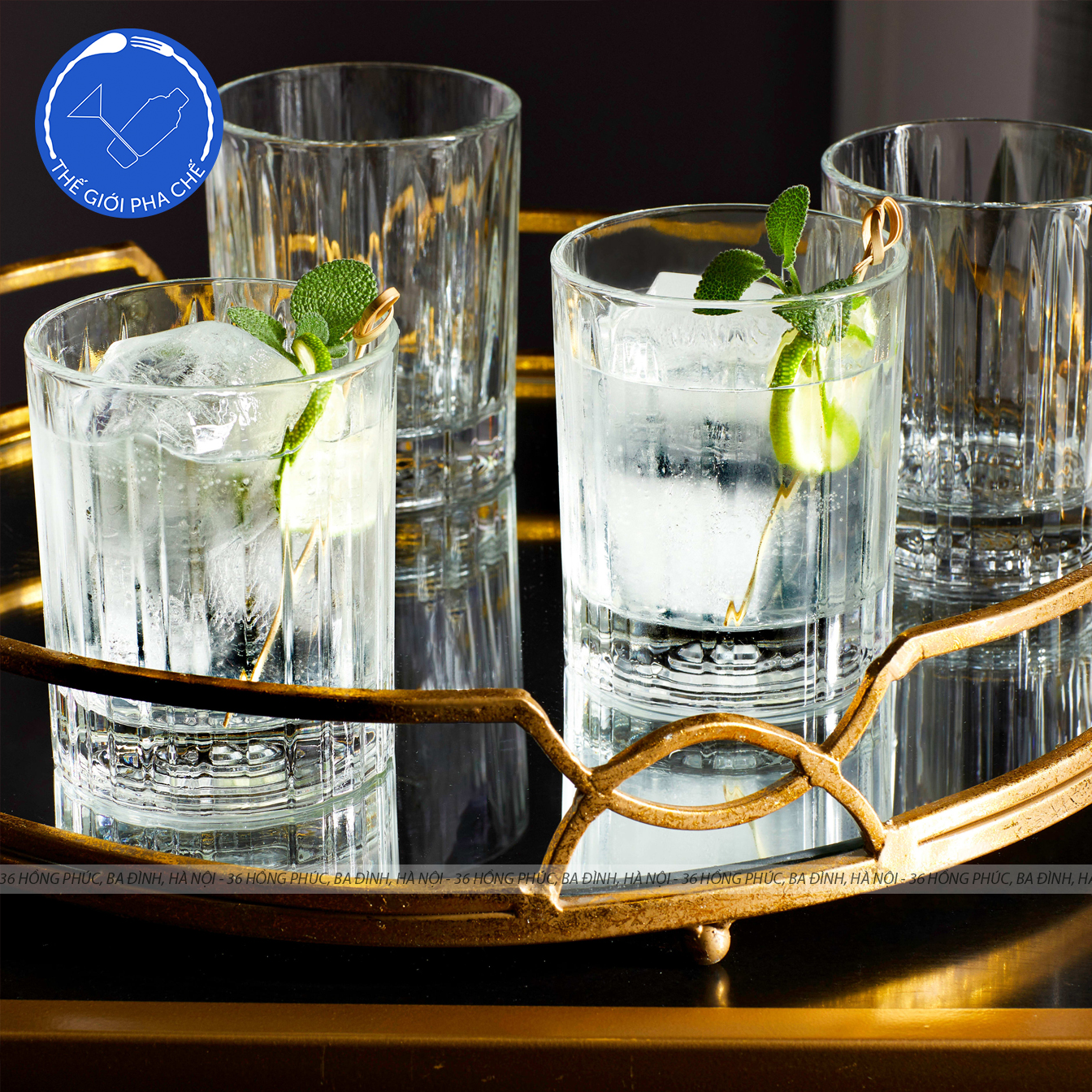 Ly thuỷ tinh Libbey Flash Back DOF (Bộ 6c) 350ml - 824339 - TH Mỹ - 7