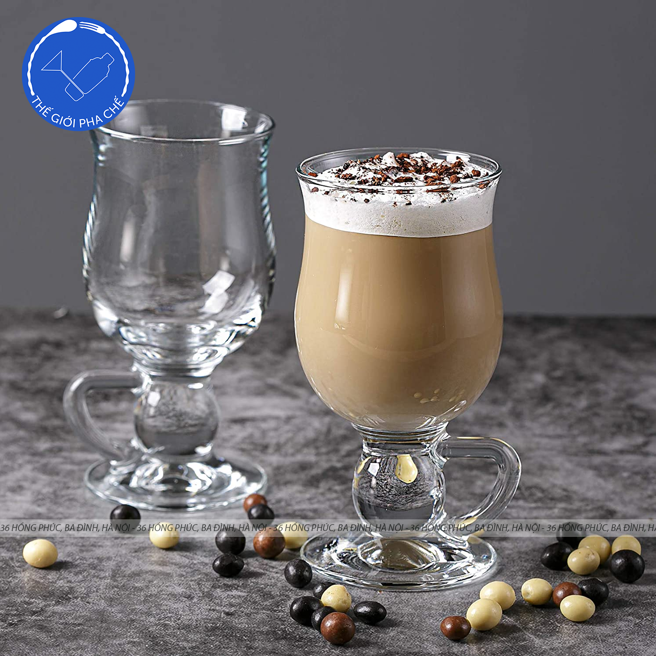 Ly thuỷ tinh Pasabahce Irish Coffee (Bộ 6c) 270ml - 44159 - SX Thổ Nhĩ Kỳ - 4