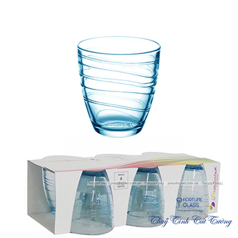 Cốc sóng màu (Bộ 6c) 280ml - 52427 - SX Thổ Nhĩ Kỳ - 4