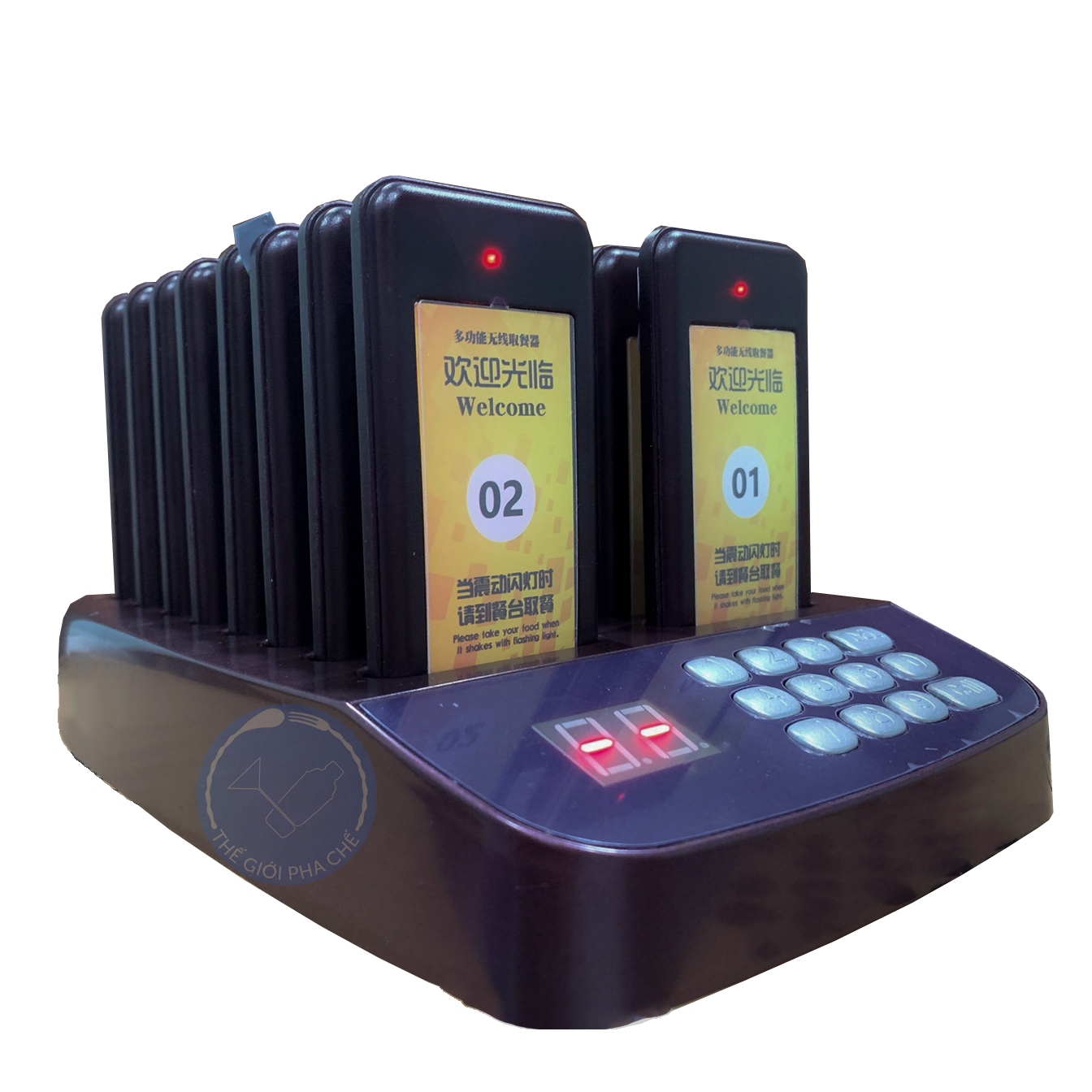 Bộ thẻ rung order gọi bàn 16 miếng M0075 - 4