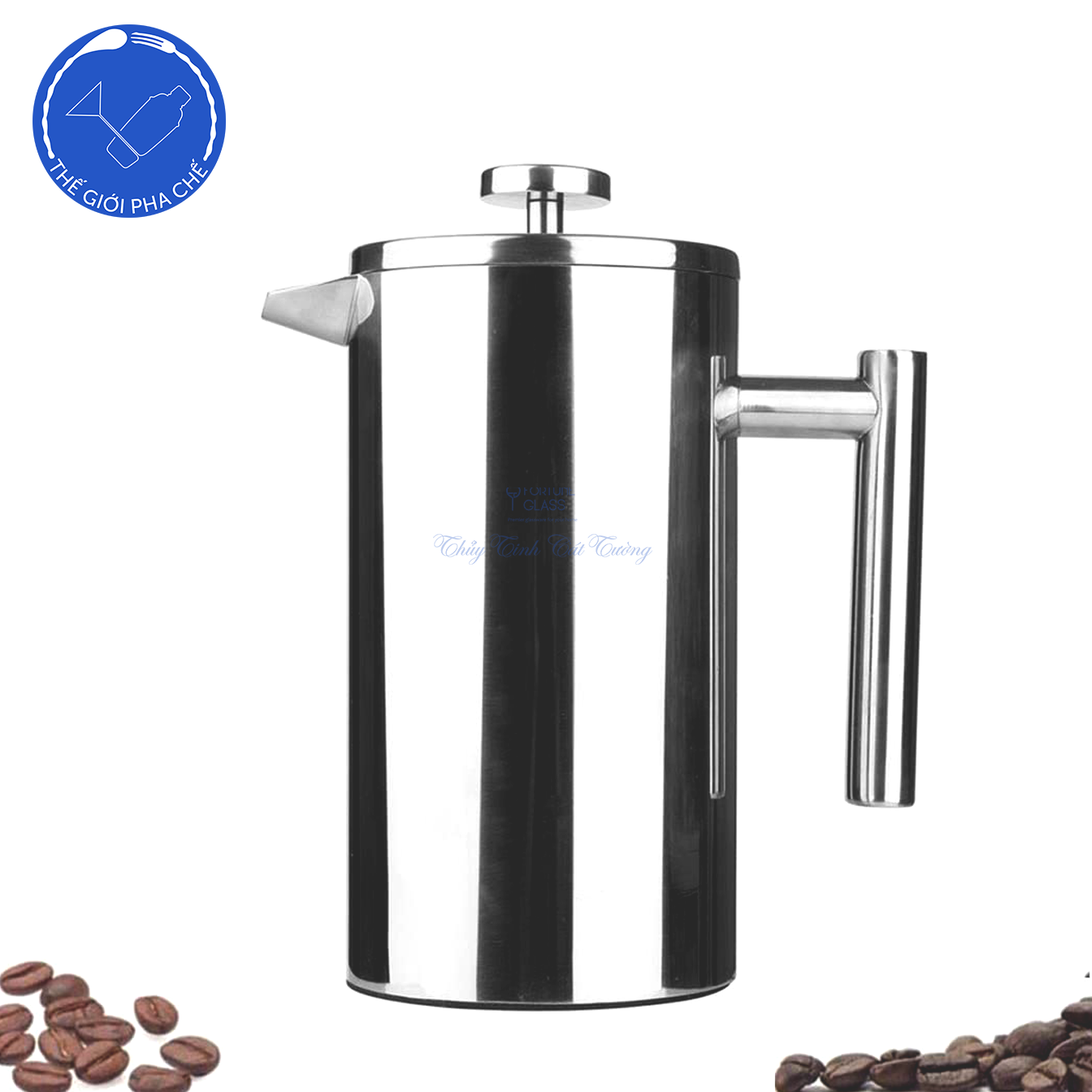 Bình French Press Inox (1000ml) - 4