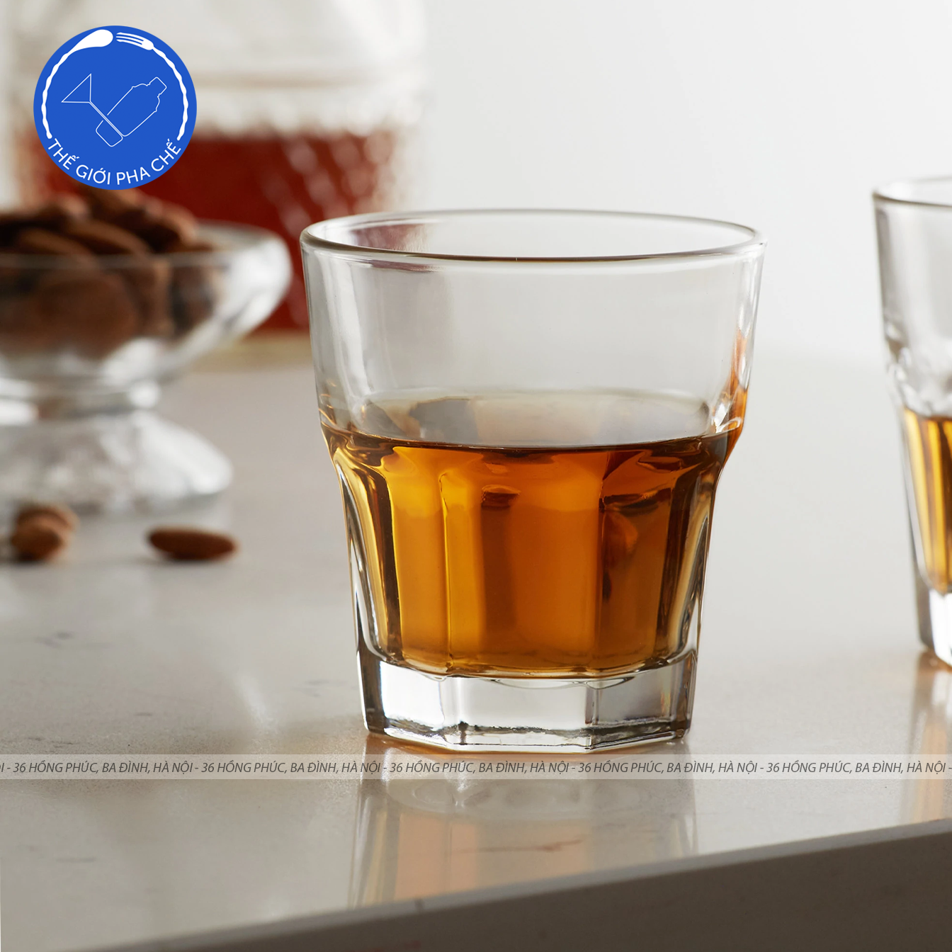 Ly thủy tinh Libbey Gibraltar Rocks Duratuf (Bộ 12c) 207ml - 15241 - TH Mỹ - 2