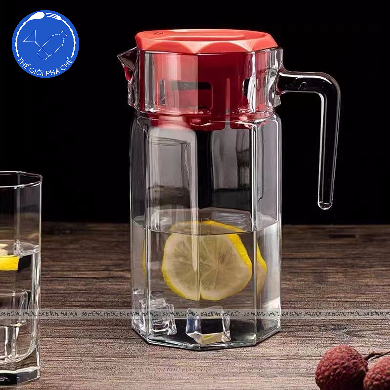 Bộ bình Luna (Kèm cốc) 1750ml - 97440 - SX Thổ Nhĩ Kỳ
