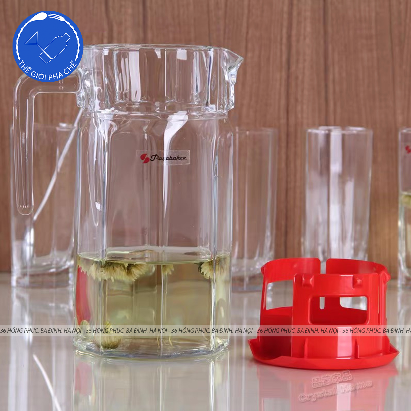 Bộ bình Luna (Kèm cốc) 1750ml - 97440 - SX Thổ Nhĩ Kỳ - 6