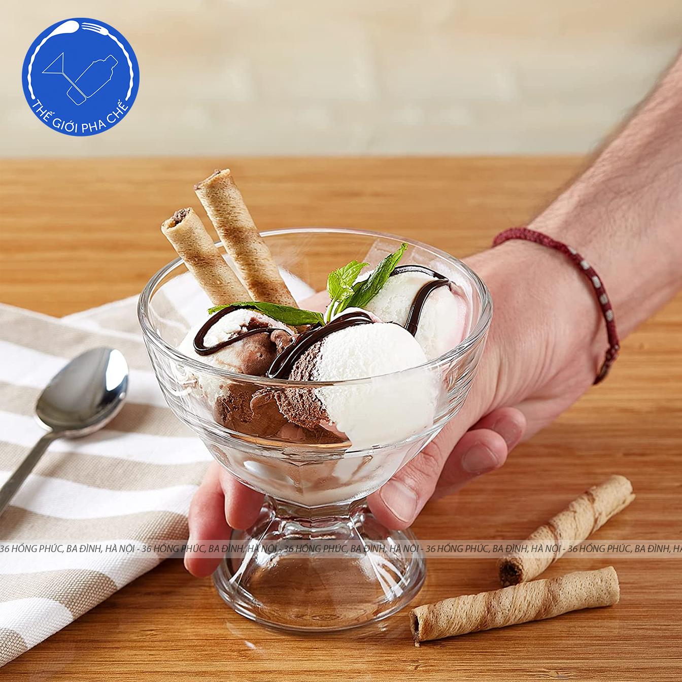 Ly thủy tinh Pasabahce Artic Ice Cream Cup (Bộ 6c) 315ml - 51108 - TH Thổ Nhĩ Kỳ - 2